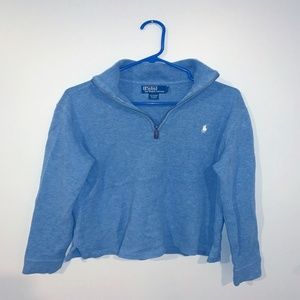 LIKE NEW Ralph Lauren 1/4 Zip Sweater SM